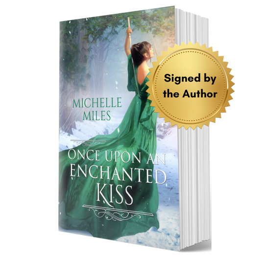 Signed Paperback: Once Upon an Enchanted Kiss (Enchanted Realms, Book 3)