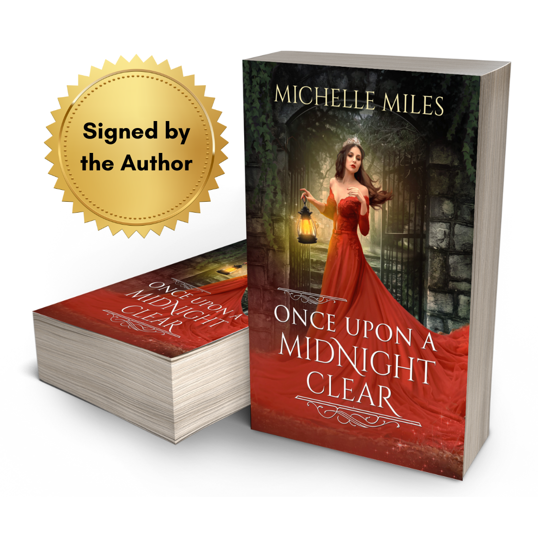Signed Paperback: Once Upon a Midnight Clear (Enchanted Realms, Book 1)
