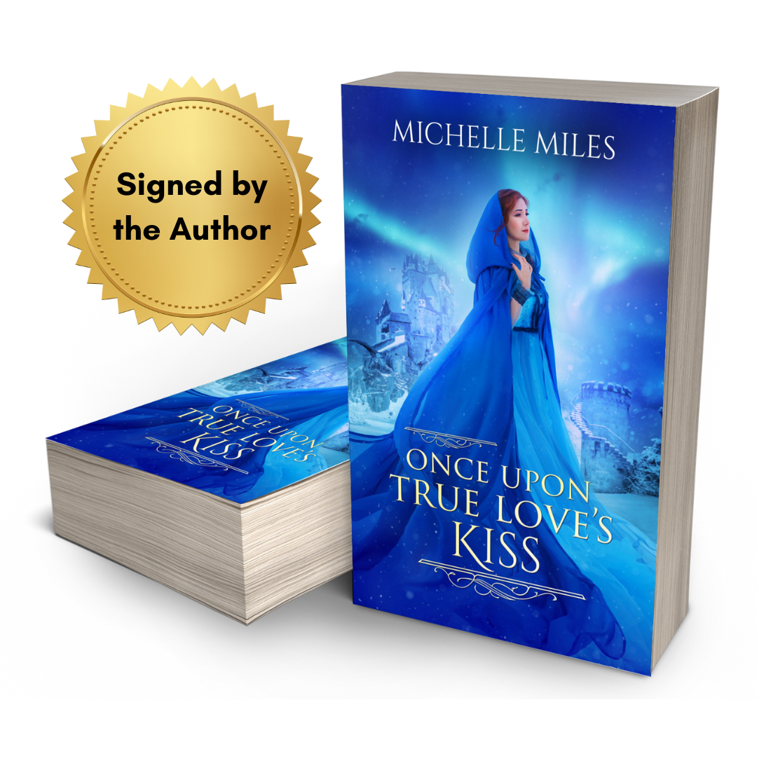 Signed Paperback: Once Upon True Love's Kiss (Enchanted Realms, Book 2)