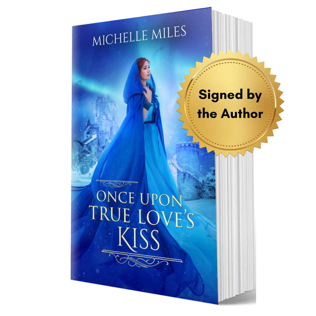 Signed Paperback: Once Upon True Love's Kiss (Enchanted Realms, Book 2)
