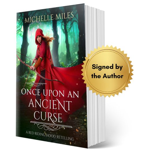 Signed Paperback: Once Upon an Ancient Curse (Enchanted Realms)