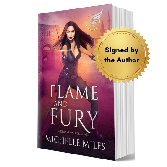 Signed Paperback: Flame and Fury (Dream Walker, Book 3)