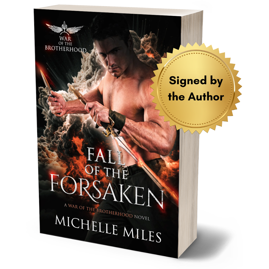 Signed Paperback: Fall of the Forsaken (War of the Brotherhood, Book 2)
