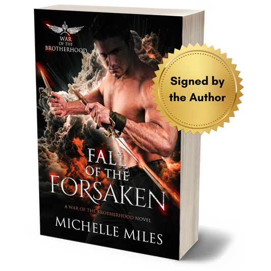 Signed Paperback: Fall of the Forsaken (War of the Brotherhood, Book 2)