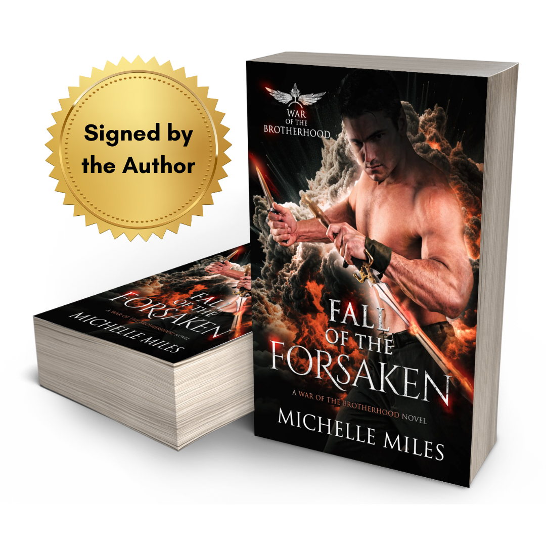 Signed Paperback: Fall of the Forsaken (War of the Brotherhood, Book 2)