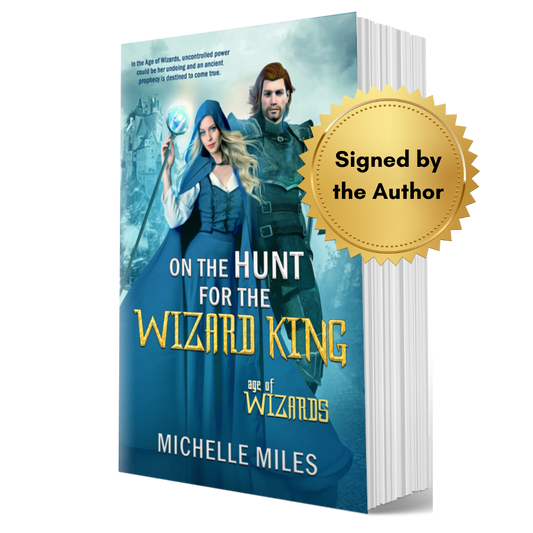 Signed Paperback: On the Hunt for the Wizard King (Age of Wizards, Book 2)