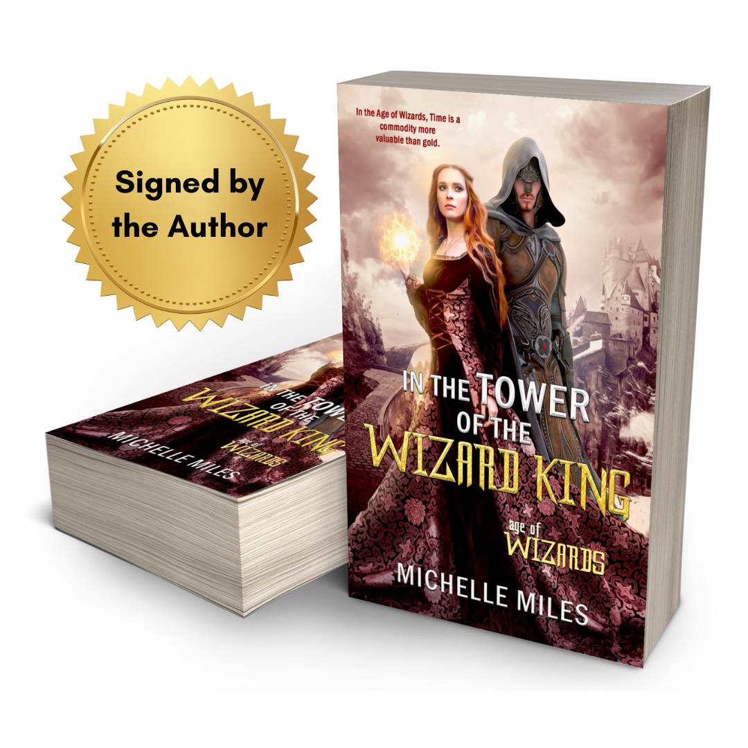 Signed Paperback: In the Tower of the Wizard King (Age of Wizards, Book 1)